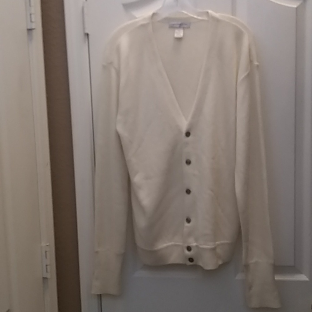 FINAL MARKDOWN Men's Cypress Links Acrylic Cardigan (M)